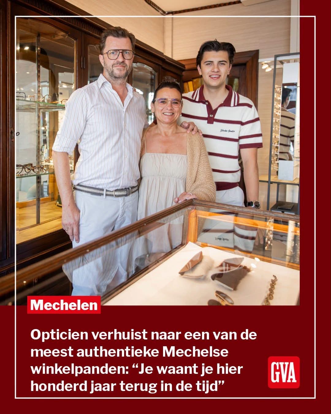 Optiek De Roos takes over the news!
