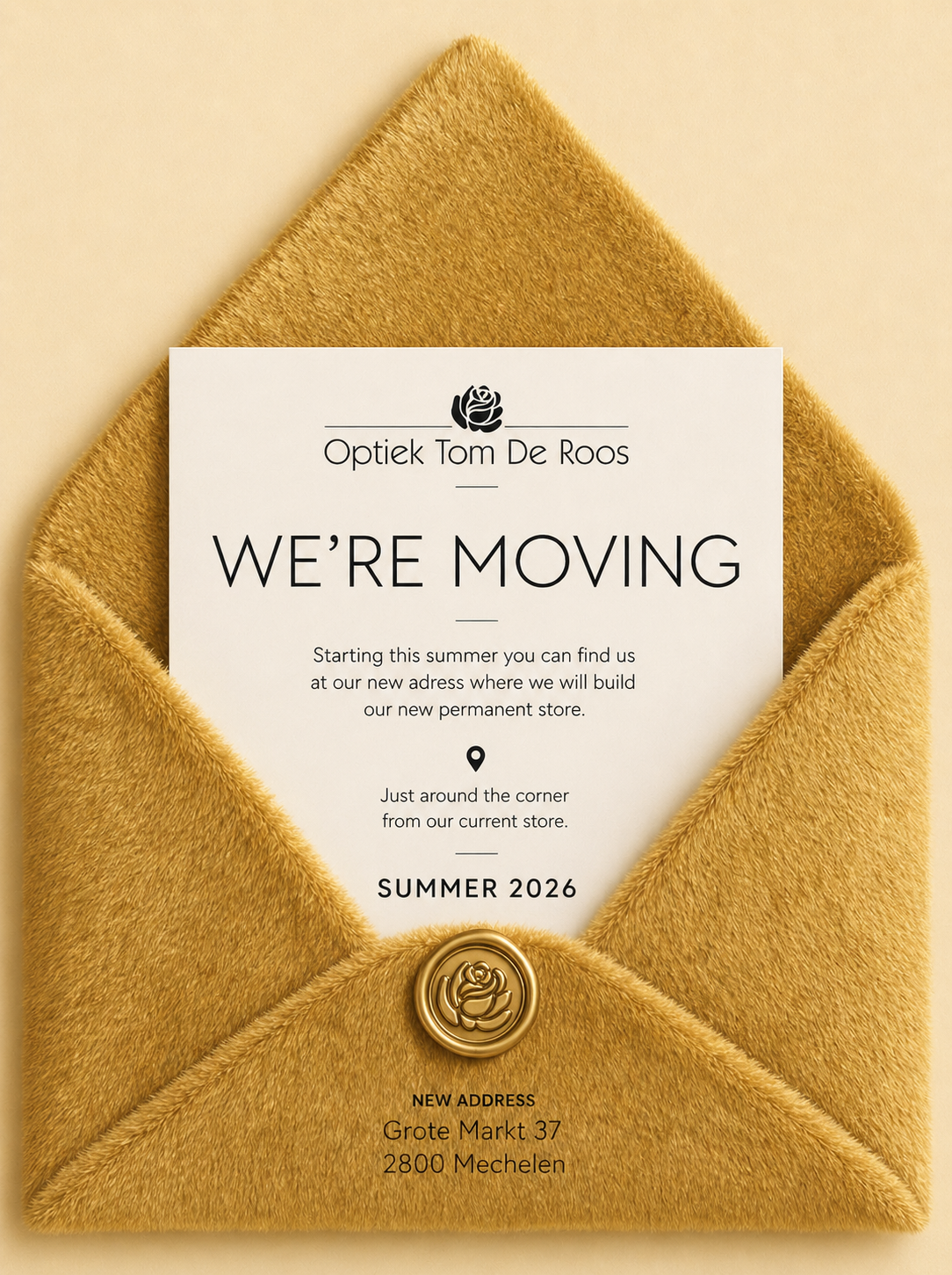 WE'RE MOVING